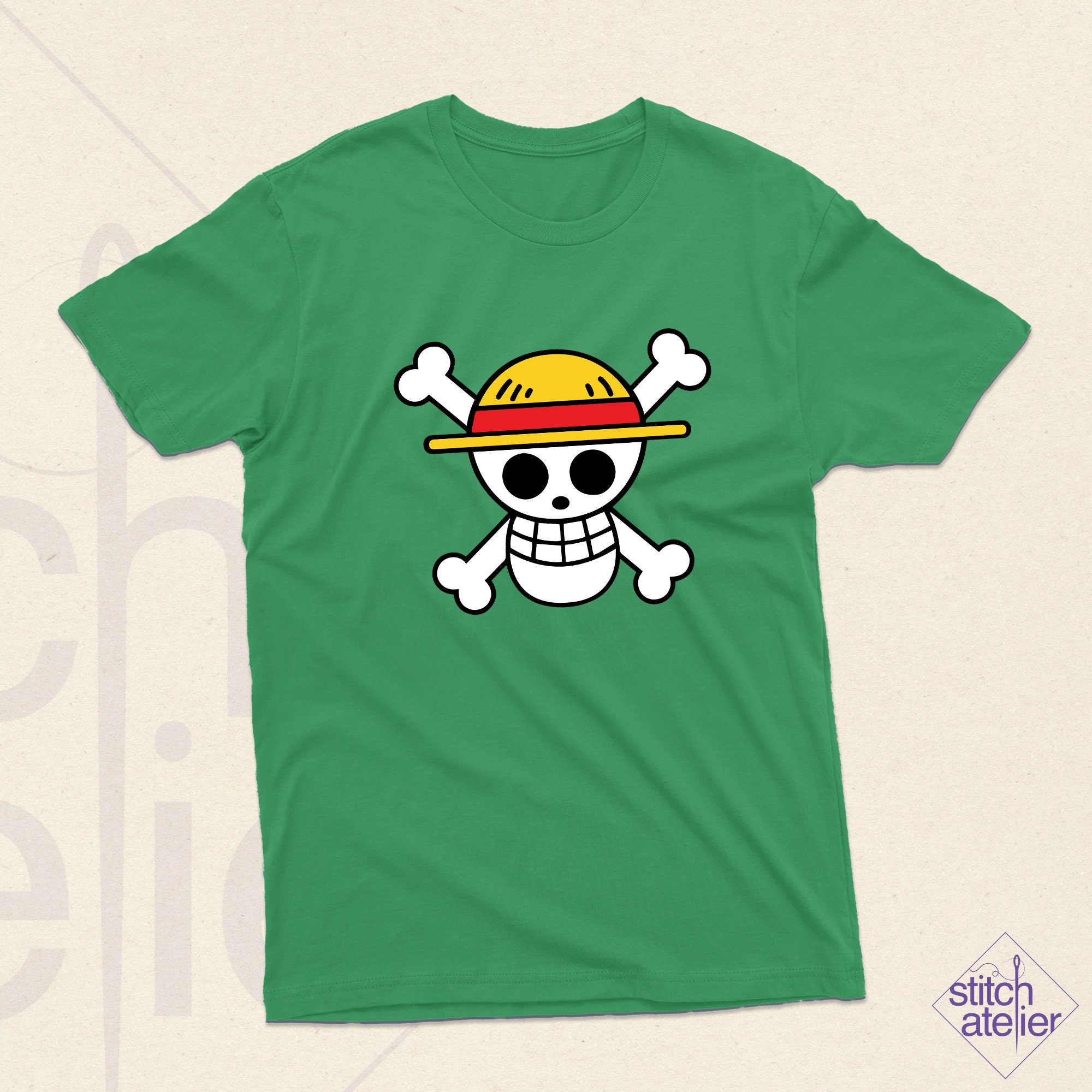 One Piece Shirt Straw Hat Flag Luffy Crew Tshirt Gift for Him Anime Unisex Tee Valentines Day