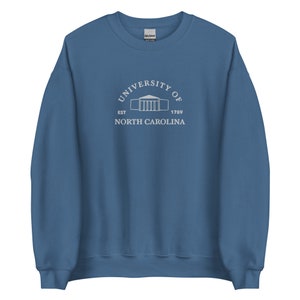 University of North Carolina Embroidered Sweatshirt