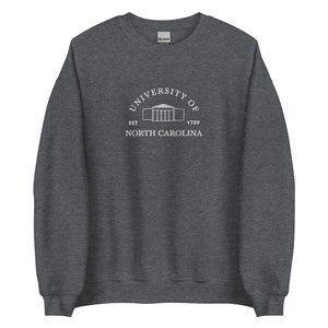 University of North Carolina Embroidered Sweatshirt