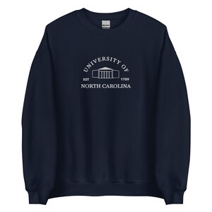University of North Carolina Embroidered Sweatshirt