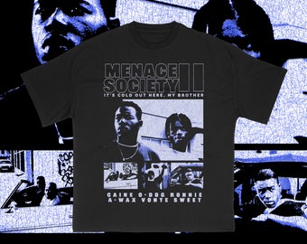 Menace II Society Tシャツブラック 90s movie rap Menace II Society Tシャツブラック 90s movie rap - メルカリ