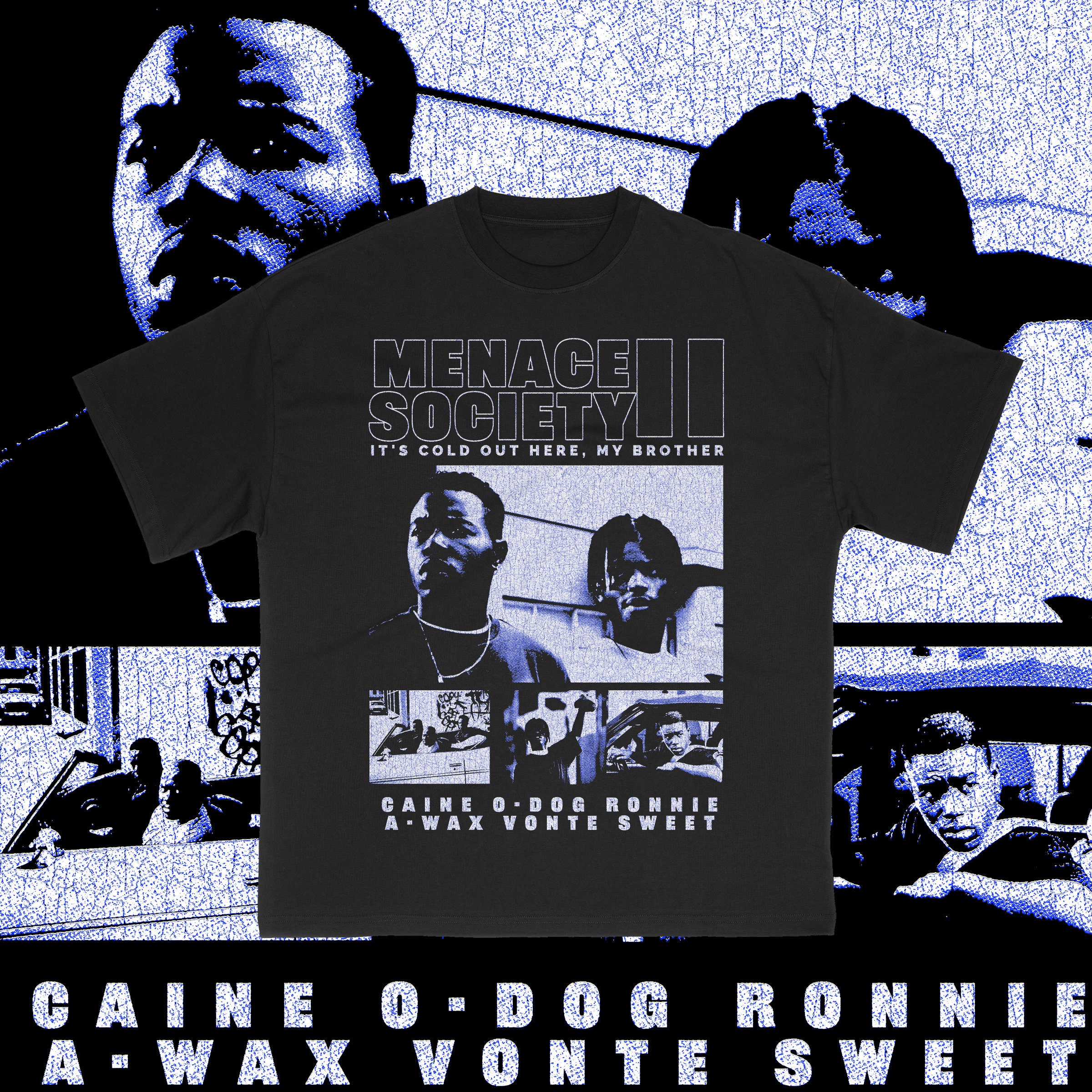 Menace II Society Heavyweight Tshirt | 90s Retro Shirt | Menace to