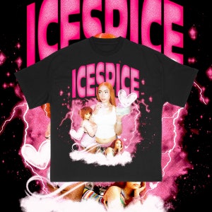 Ice Spice Shirt, Vintage Rap Tee Ice Spice, Hip Hop Graphic Print T-Shirt, Merch T Shirt Ice Spice Munch,