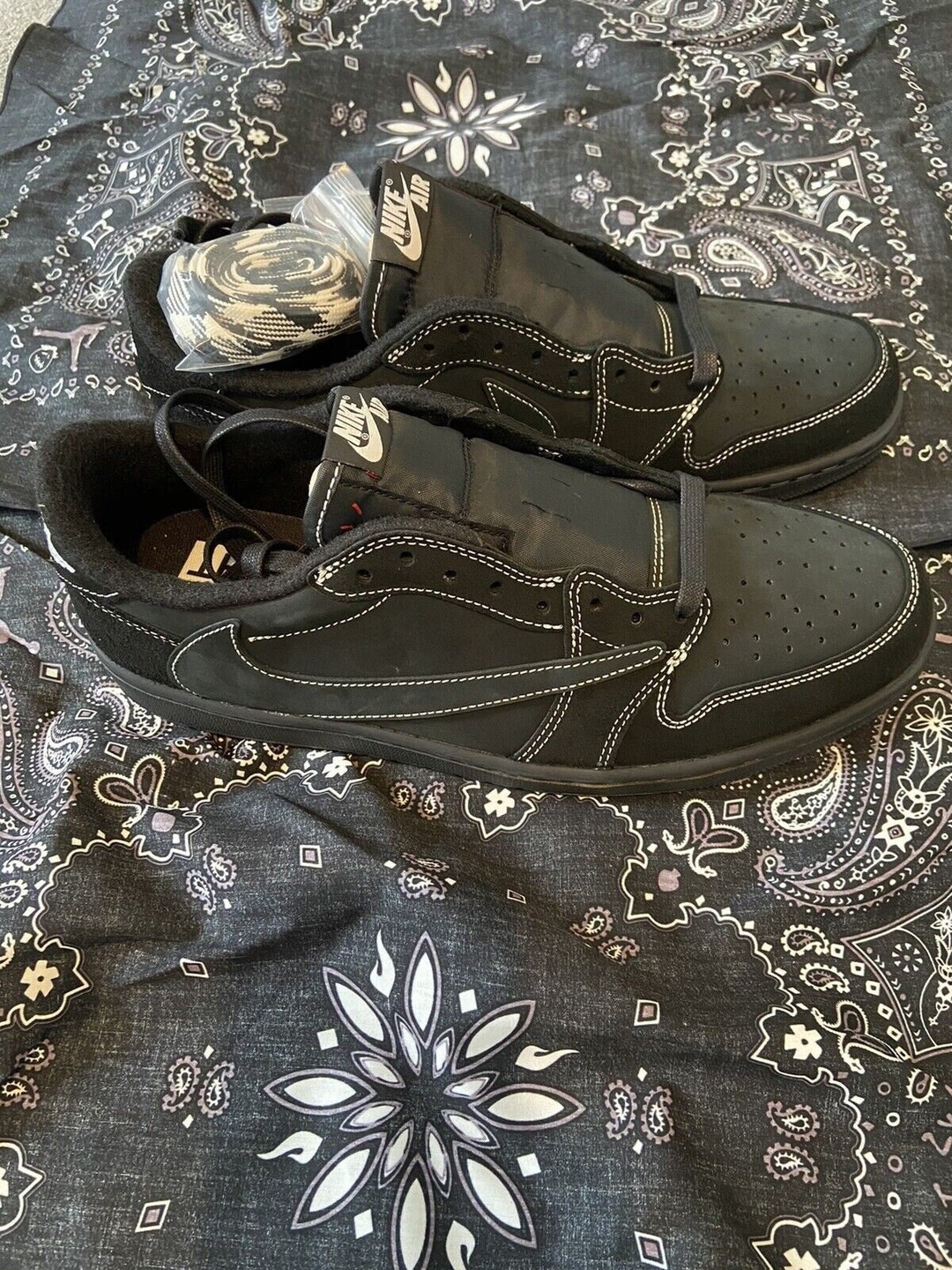 Travis Scott Black Phantoms Etsy