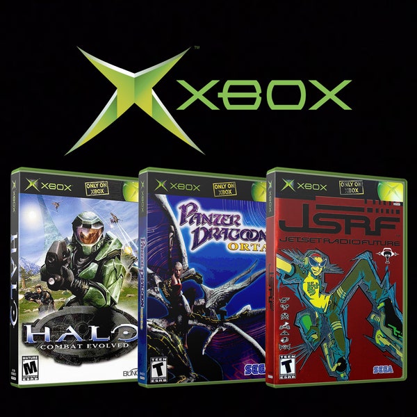 Original Xbox  Box Art Cover Replacement Artwork