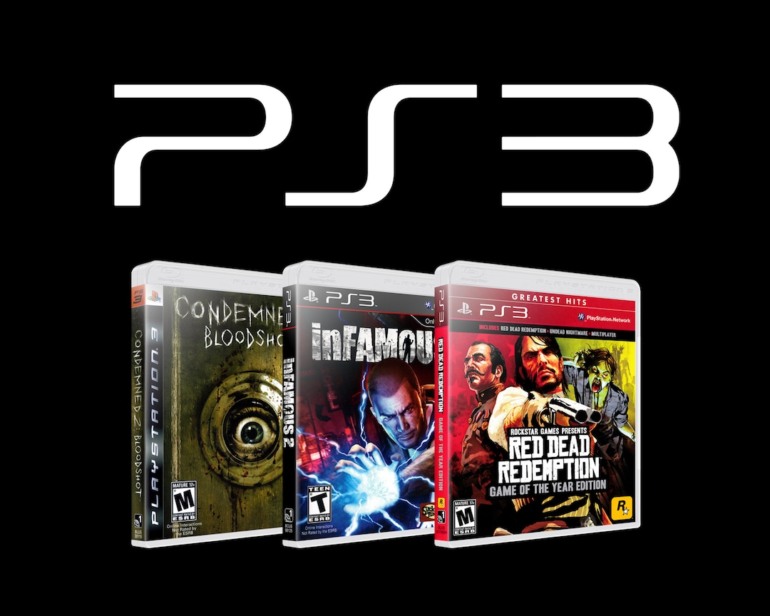 Playstation 3 PS3 Box Art Cover Replacement Artwork - Etsy