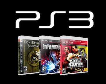 Playstation 3 PS3 Box Art Cover Replacement Artwork - Etsy