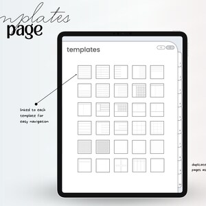 Digital Notebook, Digital Hyperlinked Notebook, Pastel Digital Notebook ...