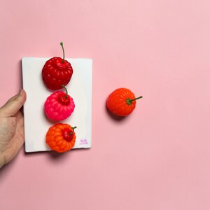Cherry Wall Art • 3D Resin Cherry Decor • Pop Art Kitchen Wall Decor • Pink Fruit Wall Art • Cute Kitchen Decor • Small Wall Hanging 8x6 image 14