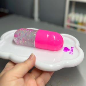 Magic Pink Pill Pop ART Happy Chill Pill Capsule, 3D Pop Art wall art, Candy Art, Wall Hanging