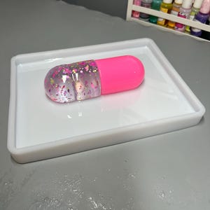 Magic Pink Pill Pop ART Happy Chill Pill Capsule, 3D Pop Art wall art, Candy Art, Wall Hanging