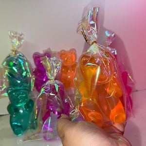 Large 5 Inch Resin Gummy Bear Figurine – Candy Colored Pop Art Decor ...