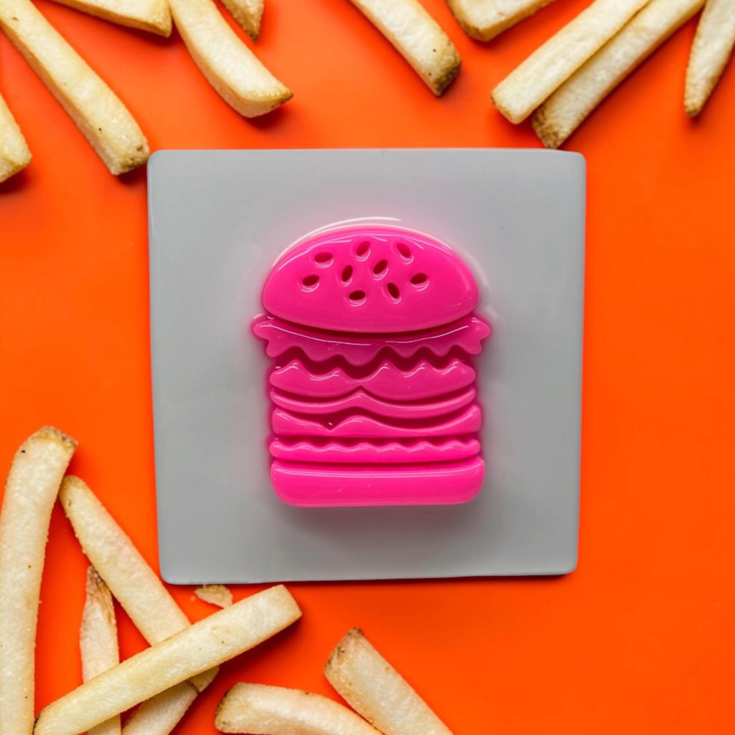 Mini Pink Cheeseburger Wall Art – Candy Cabinet Collection, Cute