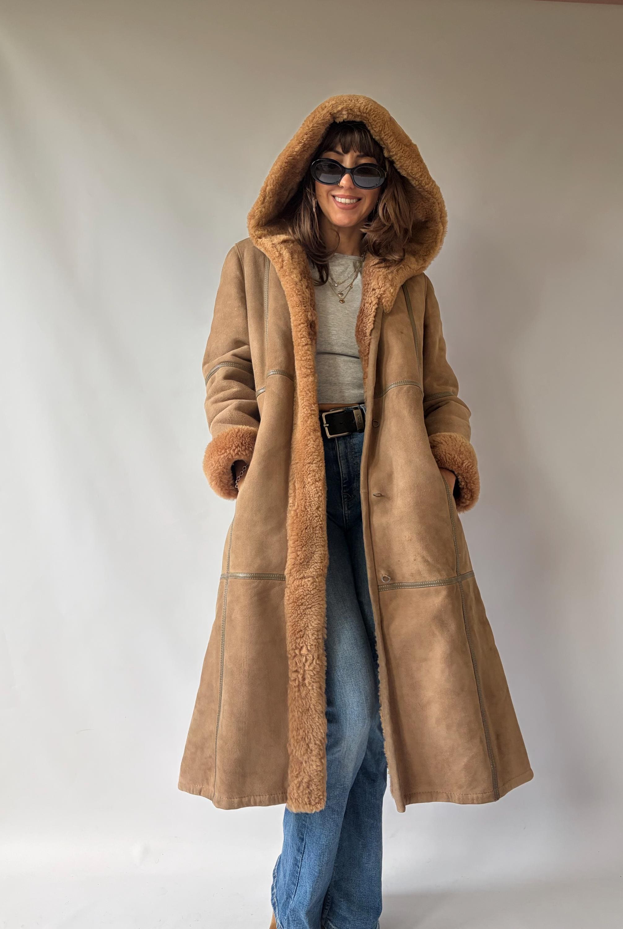 Vintage 100% Wool Coat Women - Etsy