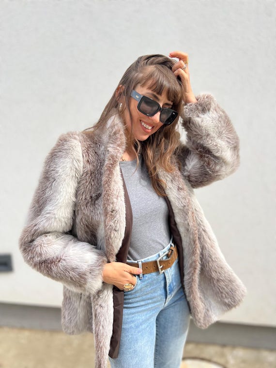 White Fur Coat main image 1
