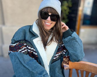 ジャケット・アウター sheller handmade stitch wool jacket coat Diary of a Chain Stitcher : Showerproof Waver Jacket