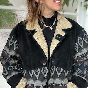 Vintage Aztec Jacket Etsy UK