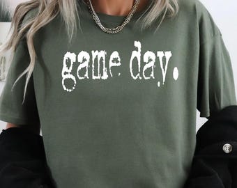 Game Day Shirt,Football Shirt,Football Game Day Shirt,Women Football,Game Day Lover Shirt,Football Mom,Game Day Gift,Football Fan Gift