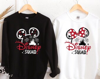 Disney Squad Sweatshirt,Family Disney Shirt,Disney Trip Crewneck,Family Matching T-Shirt,Disney Trips Shirt,Disneyland T-Shirt,Disney Shirt