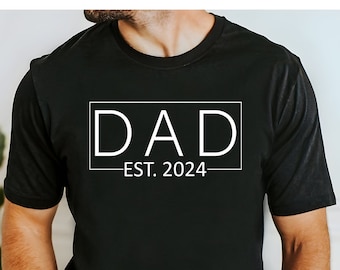 Camisa de papá personalizada, camisa de papá personalizada, regalo de papá nuevo, regalo para papá, regalo para el padre, regalo del día del padre, camisa de papá nuevo, camisa de anuncio de papá