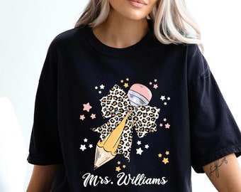 Comfort Colors Custom Teacher Sweatshirt,Back To School Shirt,Funny Teacher Shirt,Gift For Teacher,Teacher Gift,Teacher Appreciation Gift