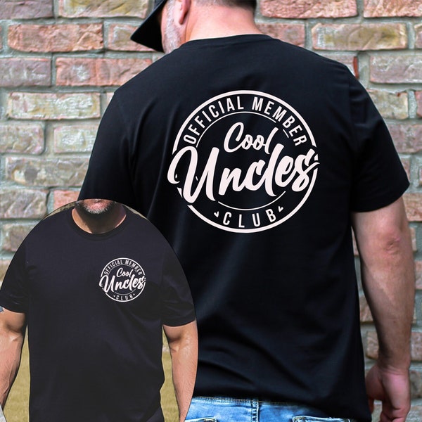 Uncle Shirt,Cool Uncle Shirt,Cool Uncle Club T-shirt,Uncle Gift,Uncle Birthday Gift,Uncle Sweatshirt,Cool Uncle Sweatshirt,New Uncle Gift