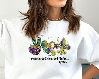Mardi Gras Sweatshirt,Mardi Gras Carnival Crewneck,Cute Mardi Gras 2023 Shirt ,Mardi Gras Gift,Mardi Gras Party Sweatshirt,Fat Tuesday Shirt