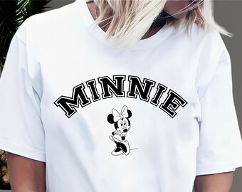 Minnie Mouse Shirt, Vintage Minnie Mouse Shirt, Disney Shirt, Disneyland Shirt, Disney World Shirt, Matching Family Disney Shirts, Mickey