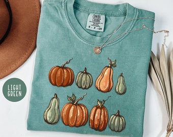 Comfort Colors Fall Pumpkin Shirt,Fall Shirt,Thanksgiving Shirt,Pumpkin Spice Shirt,Teacher Fall Shirt,Autumn Shirt,Thanksgiving Sweatshirt