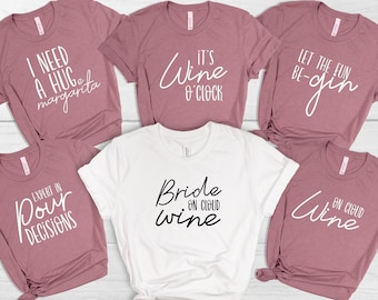 Bachelorette Party Shirts,Bridal Party Shirts,Funny Bachelorette,Bridesmaid Shirt,Bride and Squad Shirt,Bride Shirt,Wedding Party Shirt