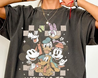 Comfort Colors Vintage Mickey & Co 1928 Shirt,Retro Vintage Disney Shirt,Disneyland Shirt,Disneyworld Shirt,Disney Family Matching Shirt