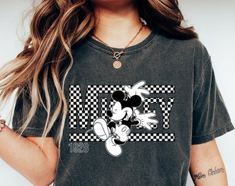 Comfort Colors Vintage Retro Mickey Shirt,Retro Minnie Shirt,Vintage Disneyland Shirt,Disney Trip Shirt,Unisex Vintage Shirt,Mickey T-Shirt
