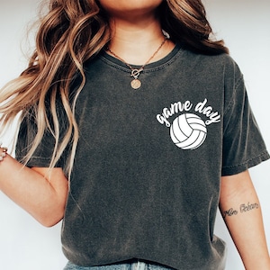 Comfort Colors Volleyball Game Day Shirt,Volleyball Shirt,Volleyball Mom Shirt,,Gift for mom,Volleyball Lover Shirt,Volleyball players shirt