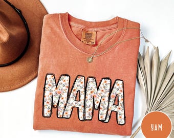 Comfort Colors Vintage Floral Mama Shirt,Mom Shirt,Gift for Mom,Mother's Day Gift,Shirt for mom,Trendy Mother Gift,New Mom Gift