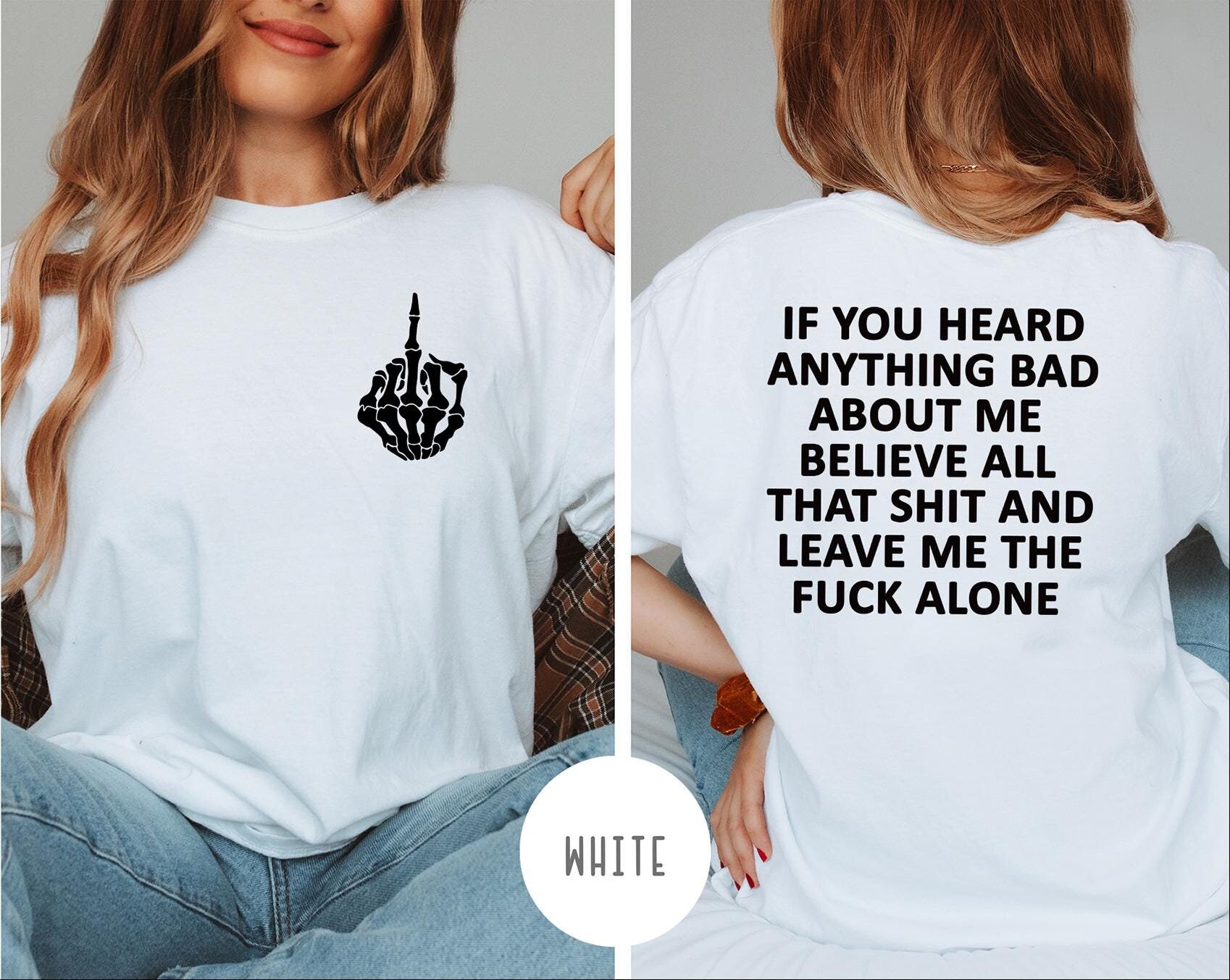 Fuck What You Heard - Etsy