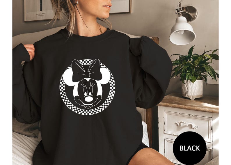 Vintage Disneyland Sweatshirt,Mickey and Friends Sweatshirt,Disney Sweatshirt,Disneyland Trip Sweatshirt,Disney Family Matching Sweatshirt image 3