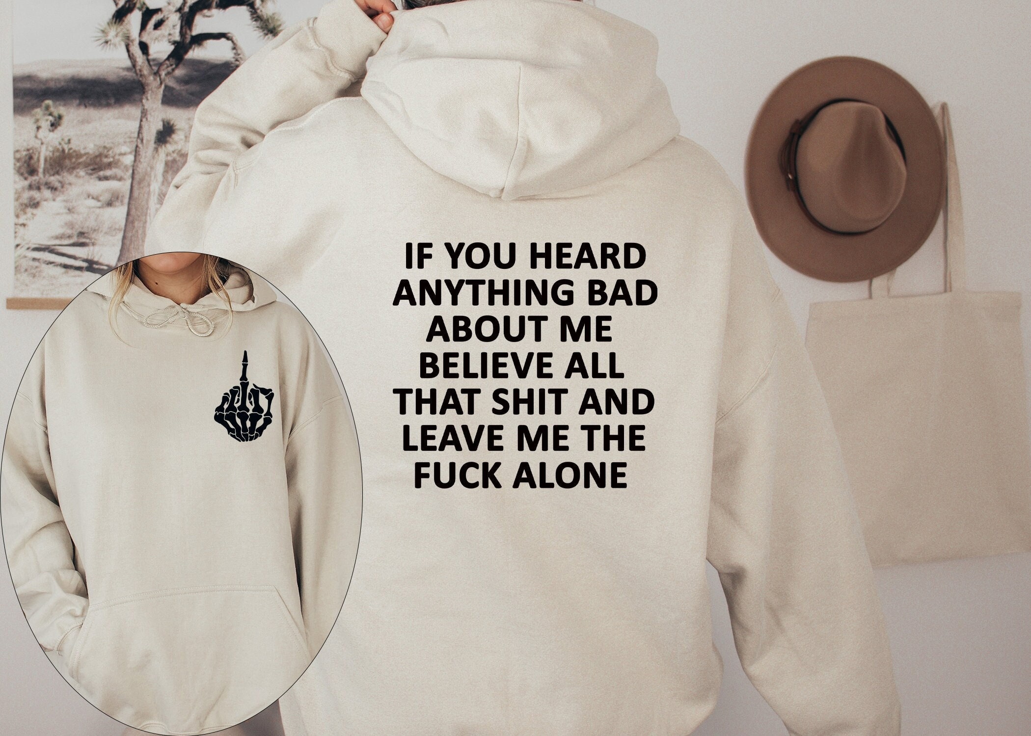 Fuck You Hoodie - Etsy