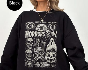 Halloween Horror Nights Sweatshirt,Halloween Sweatshirt,Halloween Horror Movie Sweatshirt,Halloween Show,Halloween Gift,Halloween Party