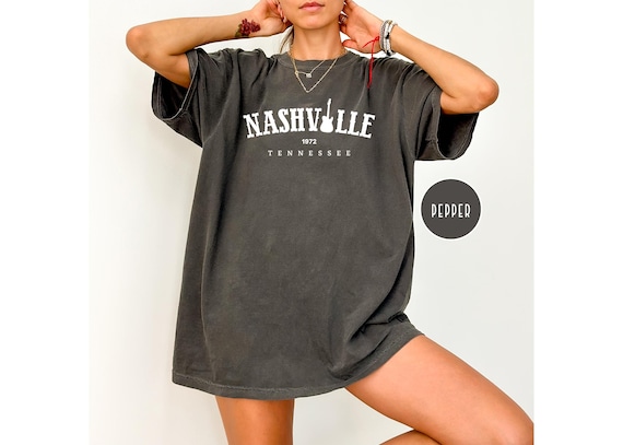 Comfort Colors Nashville Shirt,Tennessee Shirt,Music Shirt, Country Music Shirt,Nashville Gift,Girls Trip Group Shirt,Nashville Trip Shirt