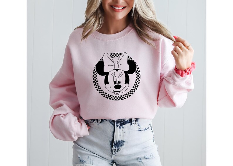 Vintage Disneyland Sweatshirt,Mickey and Friends Sweatshirt,Disney Sweatshirt,Disneyland Trip Sweatshirt,Disney Family Matching Sweatshirt image 5