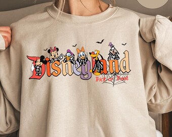 Disneyland Halloween Sweatshirt,Disneyland Sweatshirt,Halloween Shirt,Mickey Halloween,Disneyland Trip Sweatshirt,Disney Halloween Shirt