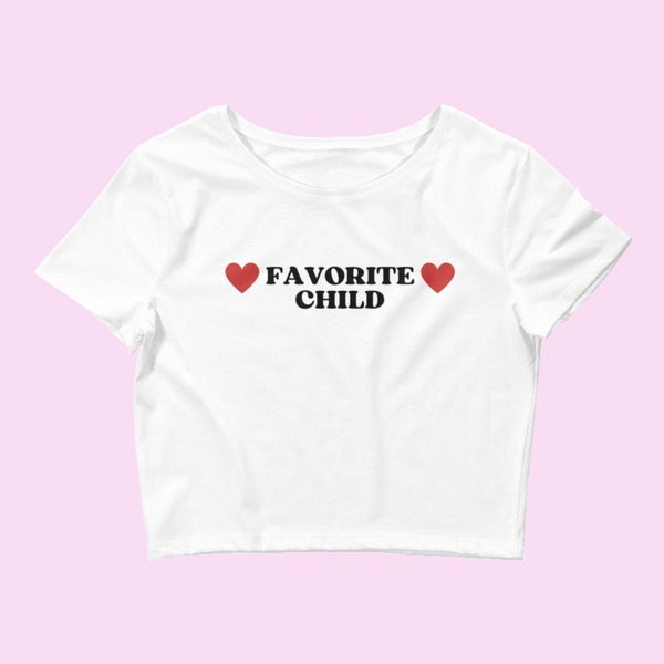 Graphic Crop Tee Favorite Child