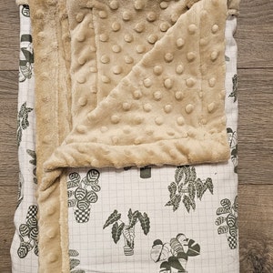 Plant Baby Blanket