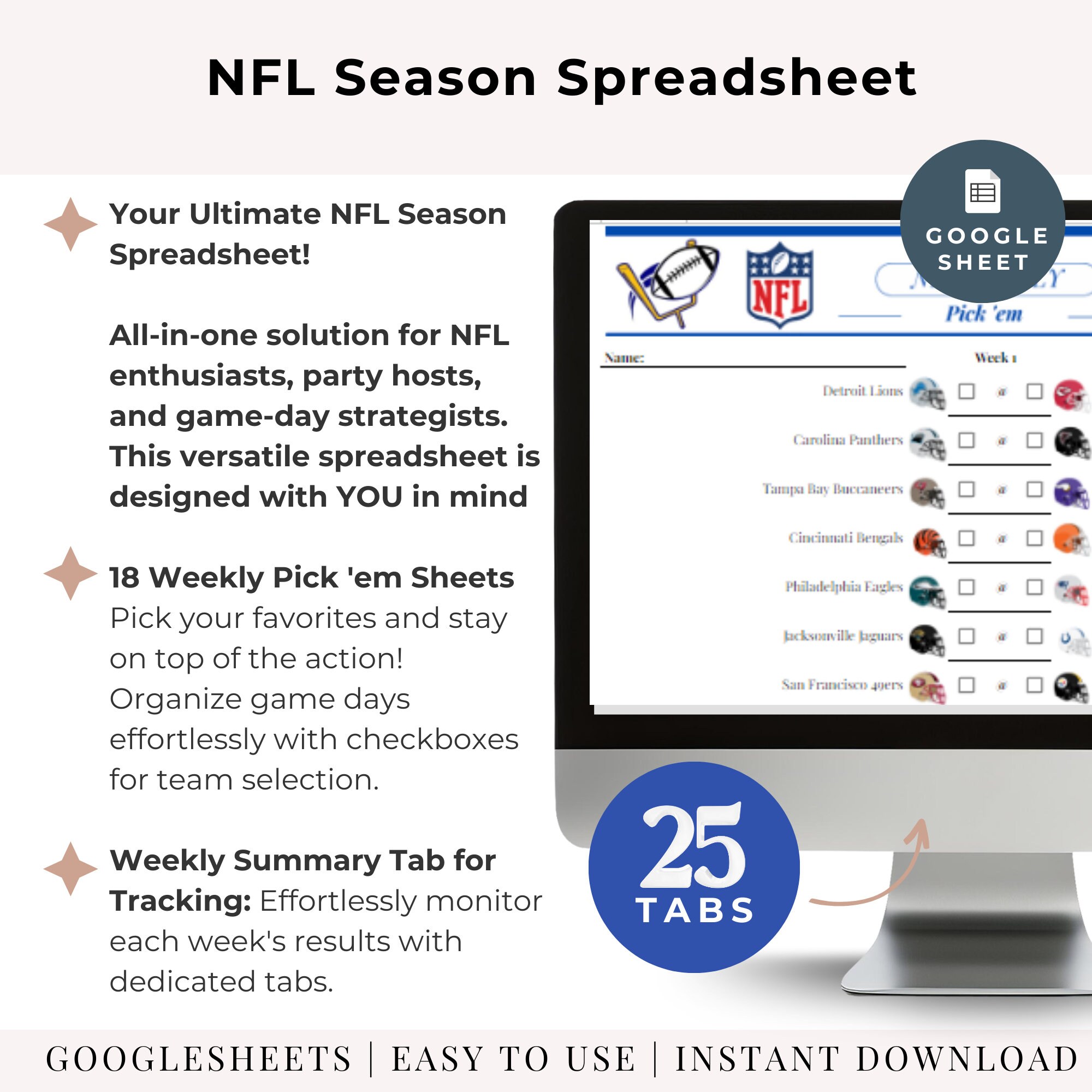 NFL 2024 Pick 'em Pro Football Pick Against the Spread Picks Pickem