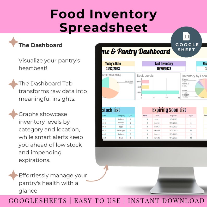 kitchen-inventory-spreadsheet-template-checklist-grocery-list-printable