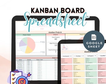 Project Management Spreadsheet Team Project Manager Template Task Tracker Kanban Board Gantt Chart Eisenhower Matrix Timeline Google Sheets