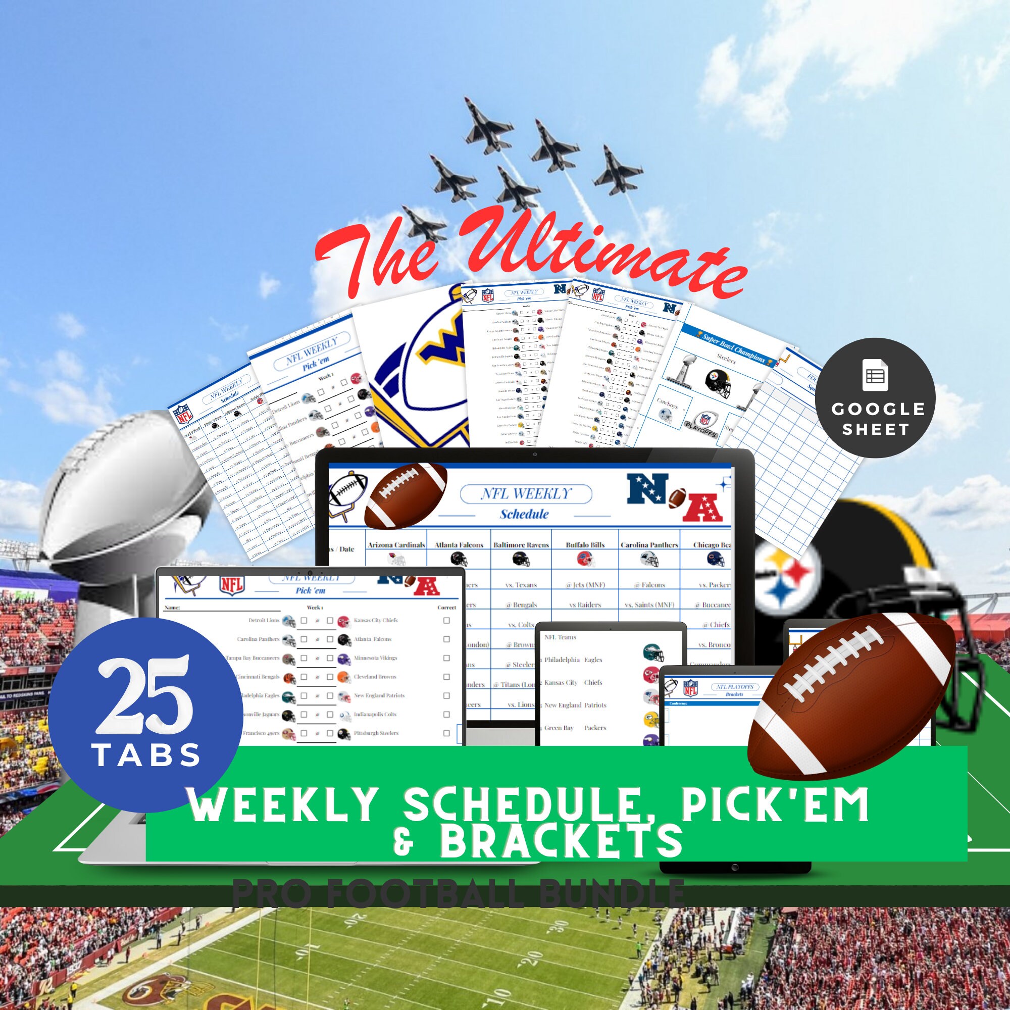 Game Day Football Squares Spreadsheet Pick 'em NFL Grid Template Game Game Day Football Squares Spreadsheet Pick 'em NFL Grid Template Game