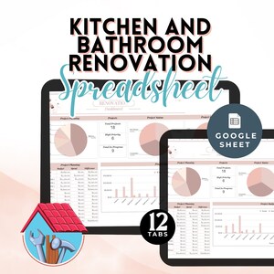Kitchen and Bathroom Renovation checklist Kitchen Remodel Budget Template Construction Cost Budget Template Google Sheets Home Template