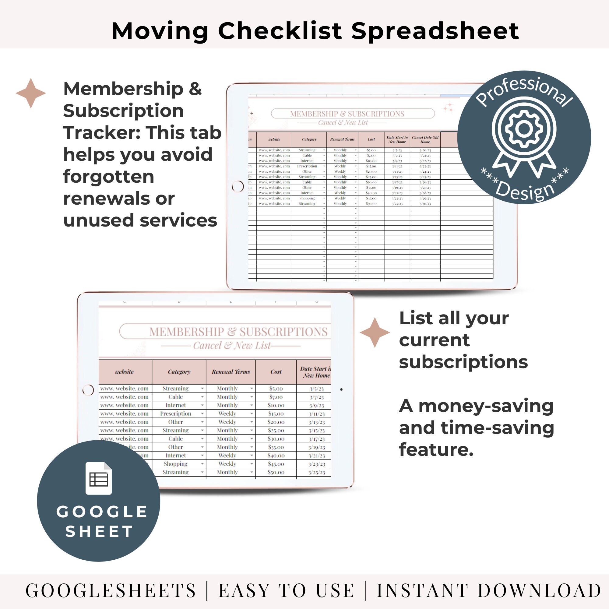 Moving Out Checklist Moving Printable Out of an Apartment Checklist ...