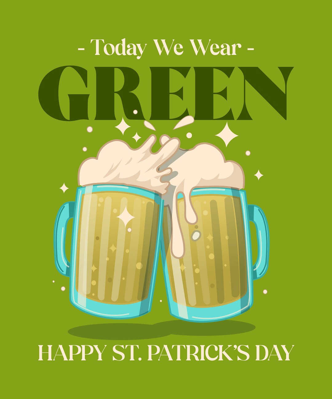 why do we wear green on st patricks day